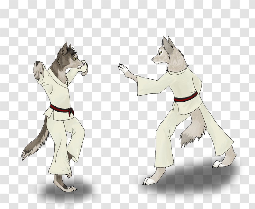 Dog Cat Cartoon Mammal Canidae Transparent PNG