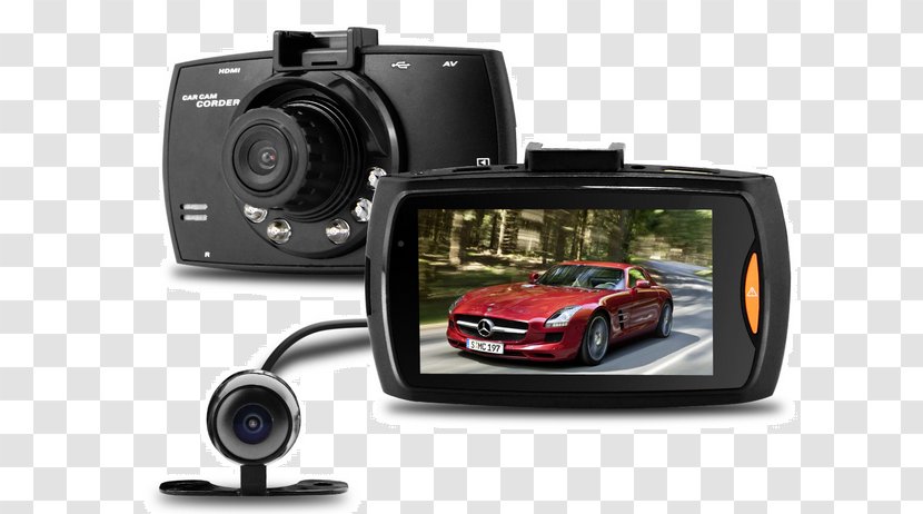 Car Dashcam Digital Video Recorders 1080p Cameras - Optics - Dual Transparent PNG