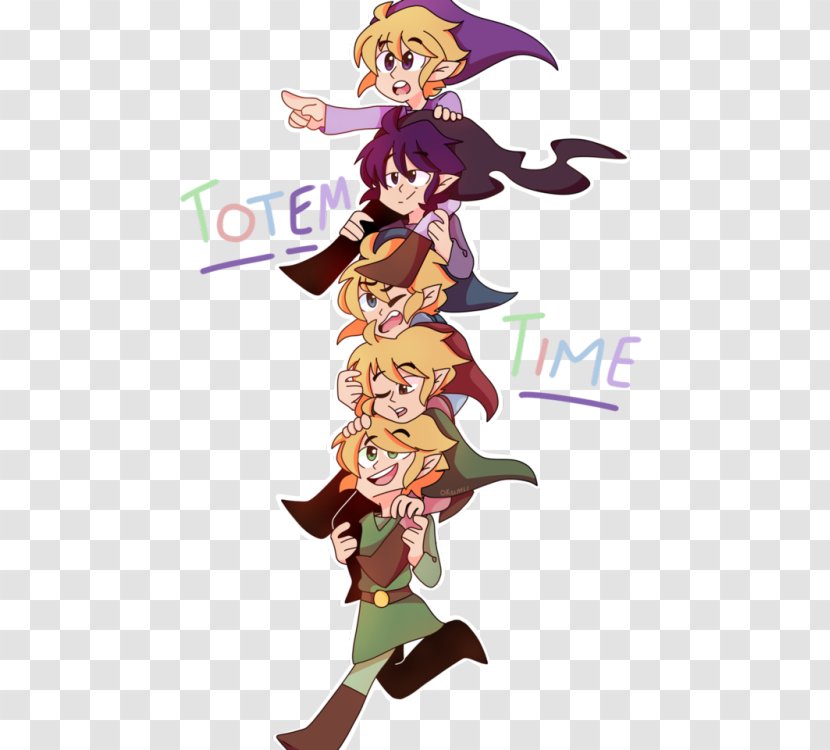 The Legend Of Zelda: A Link To Past And Four Swords Tri Force Heroes Adventures Zelda II: Adventure - Watercolor - Tree Transparent PNG