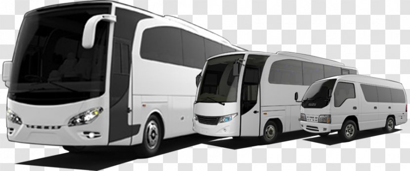 Minibus Toyota HiAce Tourism Tour Bus Service - Automotive Design Transparent PNG