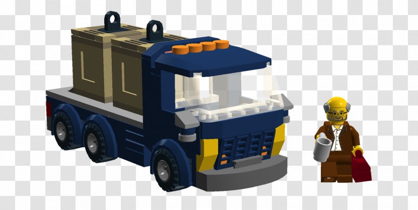 Lego City Truck Motor Vehicle Cargo - Toy Transparent PNG
