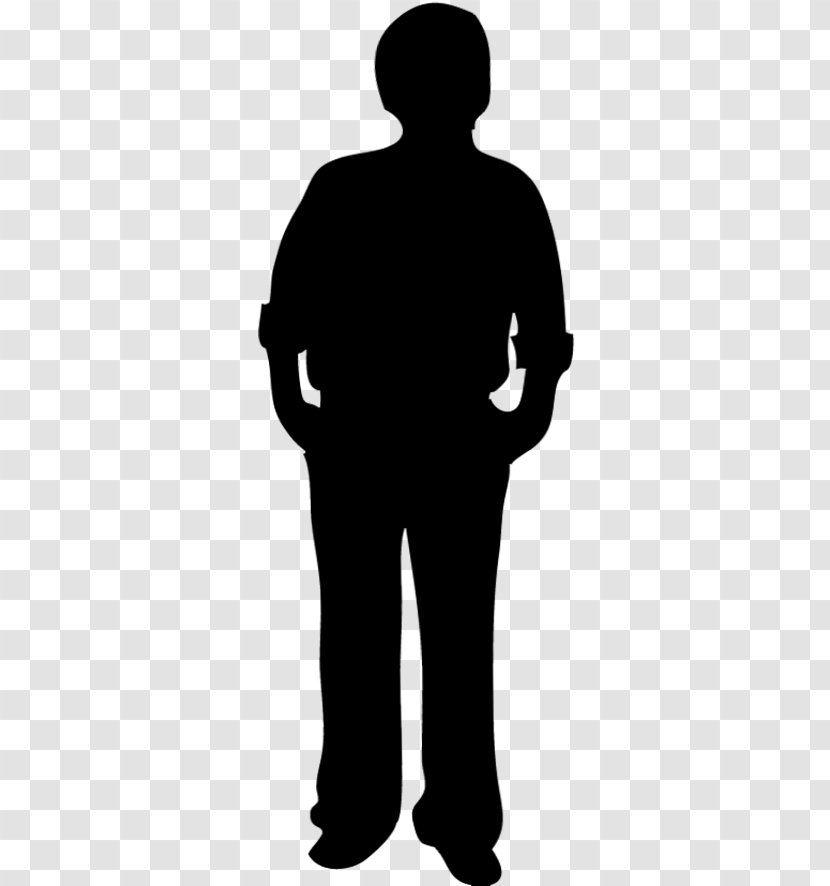 Silhouette Person Clip Art - Monochrome - People Cliparts Transparent Transparent PNG