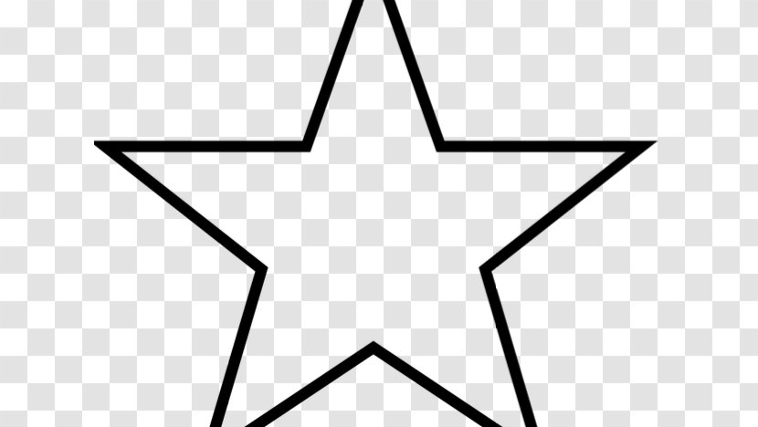 Five-pointed Star Polygons In Art And Culture Symbol Ideogram - Black Transparent PNG