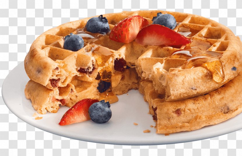 Belgian Waffle Kellogg's Eggo Nutri-Grain Blueberry Waffles Breakfast - American Food Transparent PNG