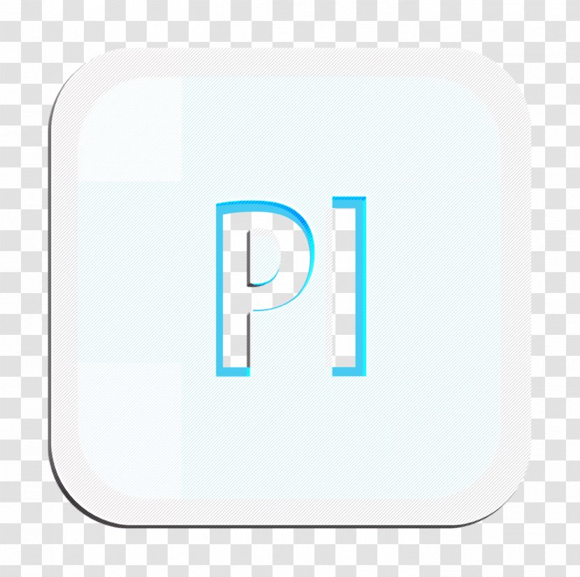 Adobe Logo - Prelude Icon - Rectangle Electric Blue Transparent PNG