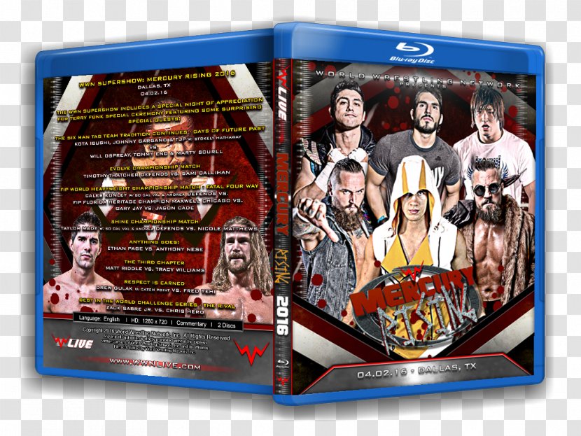 Blu-ray Disc WWNLive DVD Recordable Full Impact Pro - Payperview - Dvd Transparent PNG