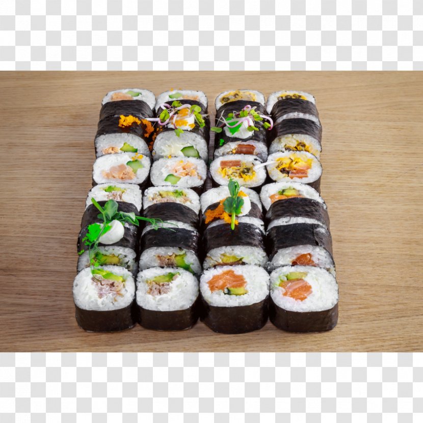 California Roll Gimbap Vegetarian Cuisine Sushi Nori Transparent PNG