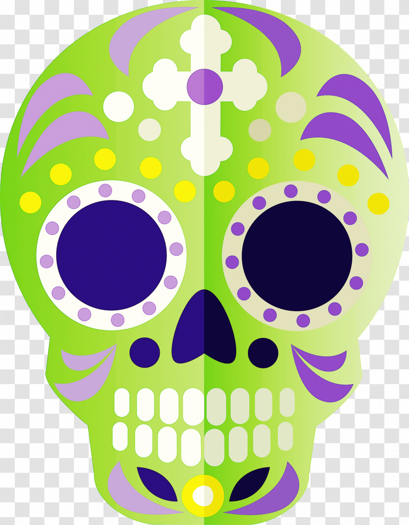 Skull Mexico Sugar Skull Traditional Skull Transparent PNG