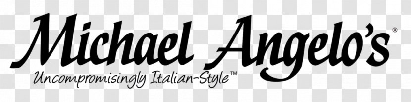 Italian Cuisine Logo Pizza Brand - Michael Angelo Transparent PNG