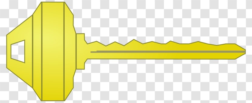 Yellow Angle Area - Diagram - Keyhole Cliparts Transparent PNG