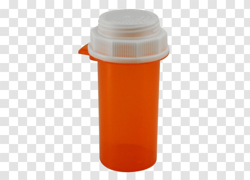 Vial Plastic Bottle Jar Child-resistant Packaging - Topical Medication - Pharmacy Vials Transparent PNG