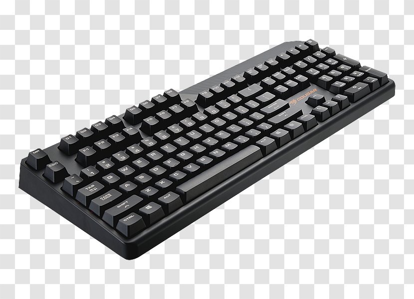 Computer Keyboard Gaming Keypad Corsair Vengeance K90 Components Cherry - Keycap Transparent PNG