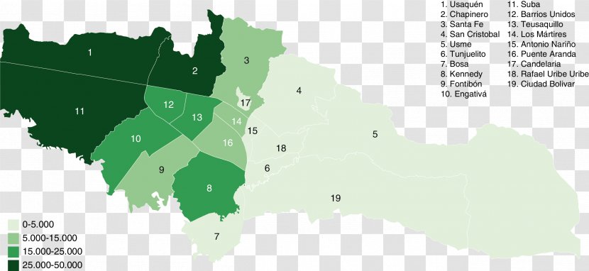 Suba, Bogotá Usaquén Usme Ciudad Bolívar, Chapinero - Bevolkte Plaats - Economico Transparent PNG