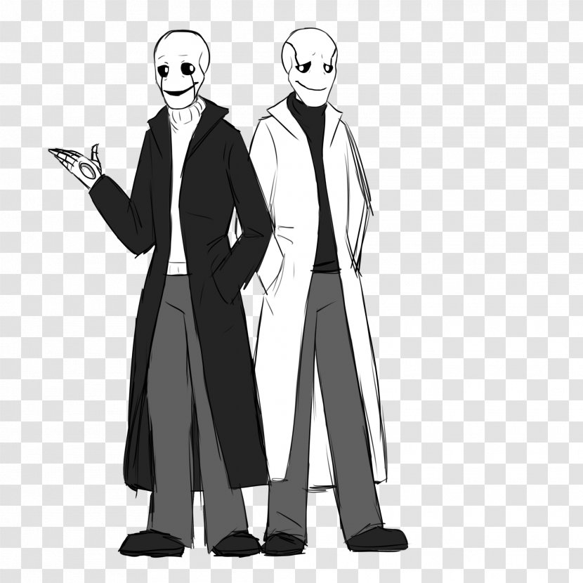 Undertale Wingdings Drawing Tuxedo Death - Standing - Character Transparent PNG