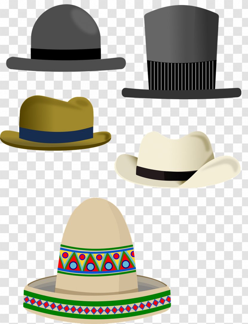 Top Hat Fedora Clothing Homburg Transparent PNG