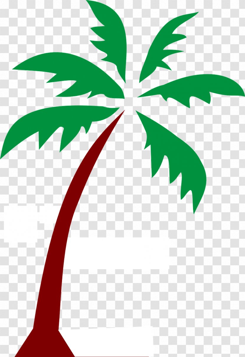 Arecaceae Clip Art - Date Palm - Coconut Tree Transparent PNG