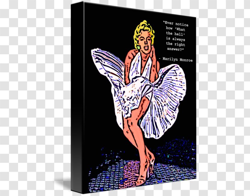 Poster Cartoon Legendary Creature Supernatural - Marilyn Monroe Transparent PNG