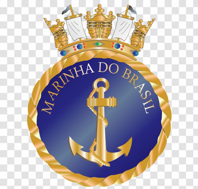Brazilian Naval School Navy Military Sailor Fusiliers Marins - Badge Transparent PNG