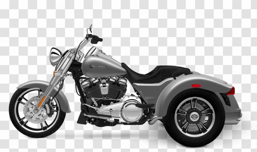 Harley-Davidson Freewheeler Motorized Tricycle Motorcycle - Black River Falls Transparent PNG