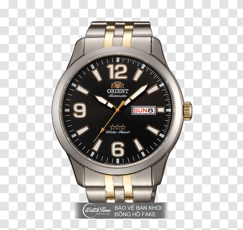 Orient Watch Automatic Steel Bracelet - Fossil Group Transparent PNG