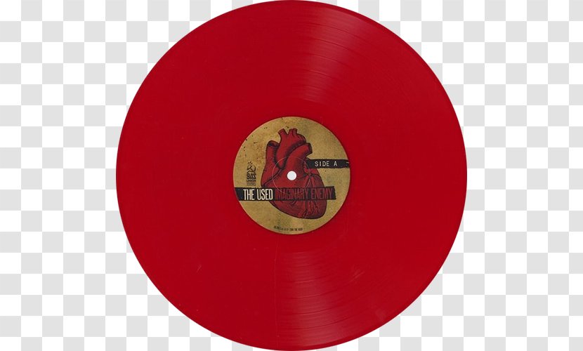 Imaginary Enemy The Used Phonograph Record Album Love I Got - Gramophone Transparent PNG