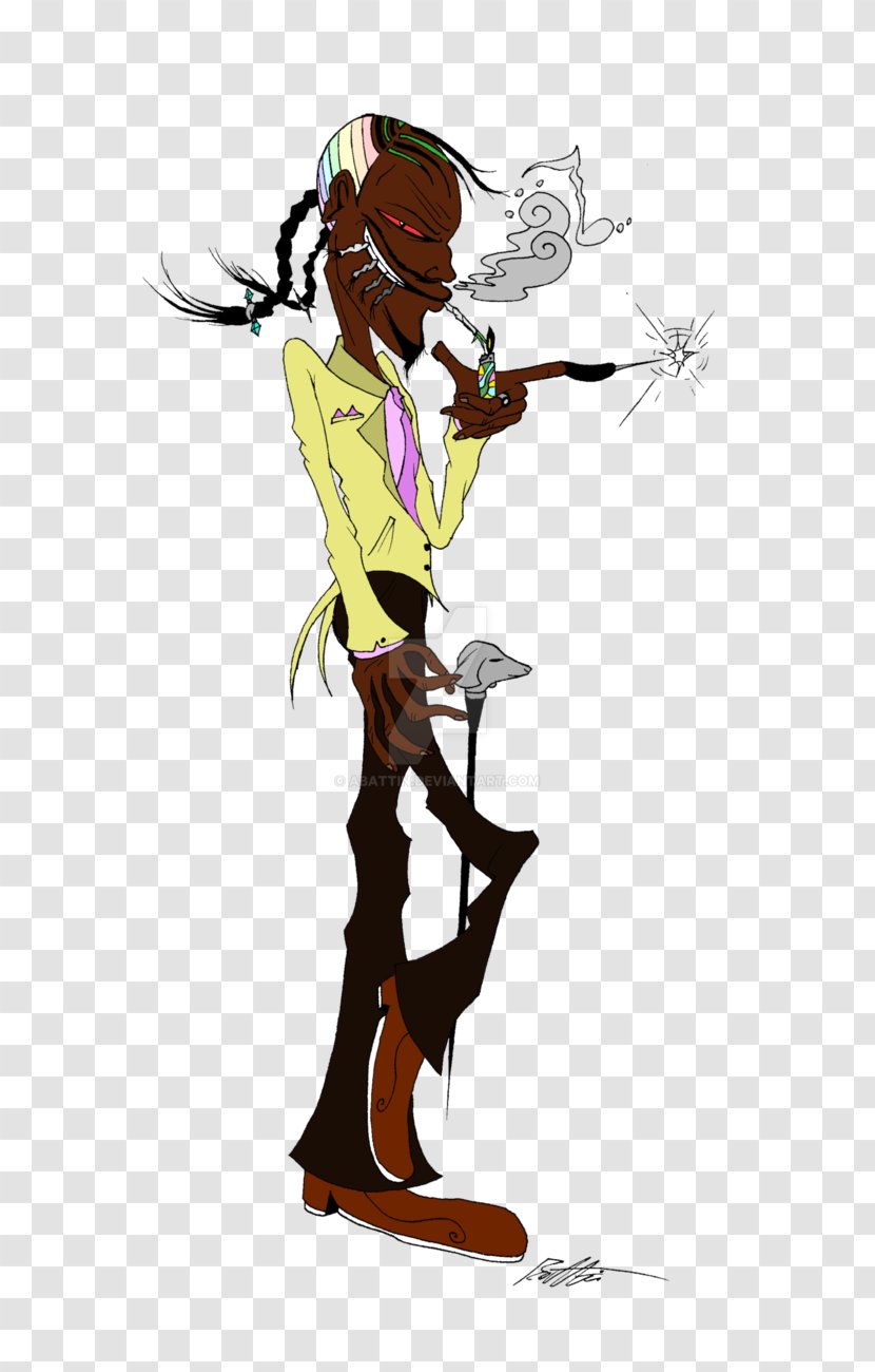 Art Fashion Illustration Design - Mythical Creature - Snoop Dogg Transparent PNG