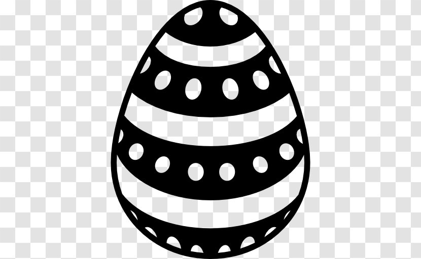 Red Easter Egg Bunny - Horizontal Line Transparent PNG