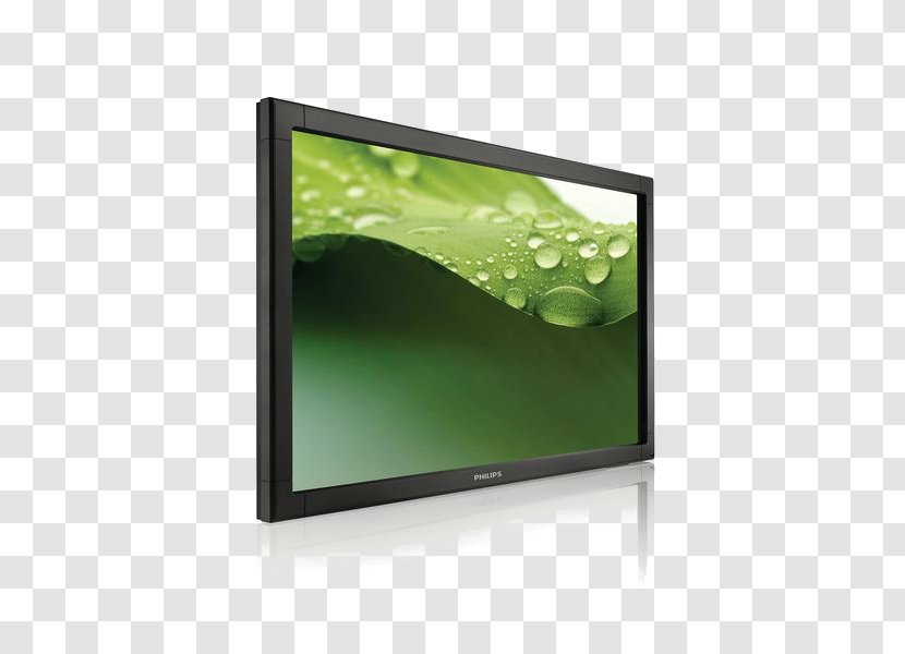 LCD Television LED-backlit Set Computer Monitors Philips - Monitor Transparent PNG