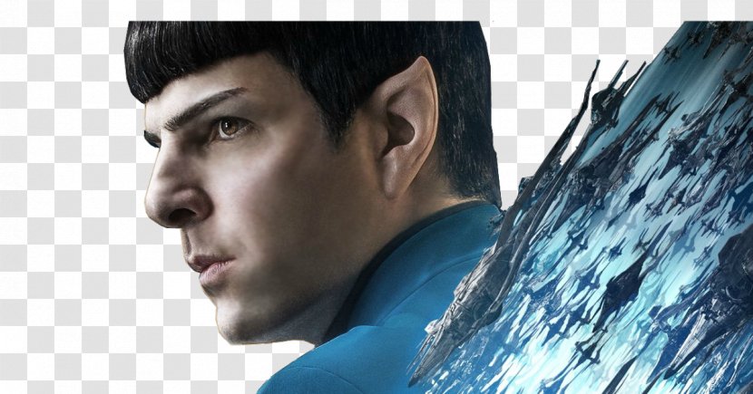 Zachary Quinto Spock Star Trek Beyond Pavel Chekov Uhura - John Cho - Margot Robbie Transparent PNG