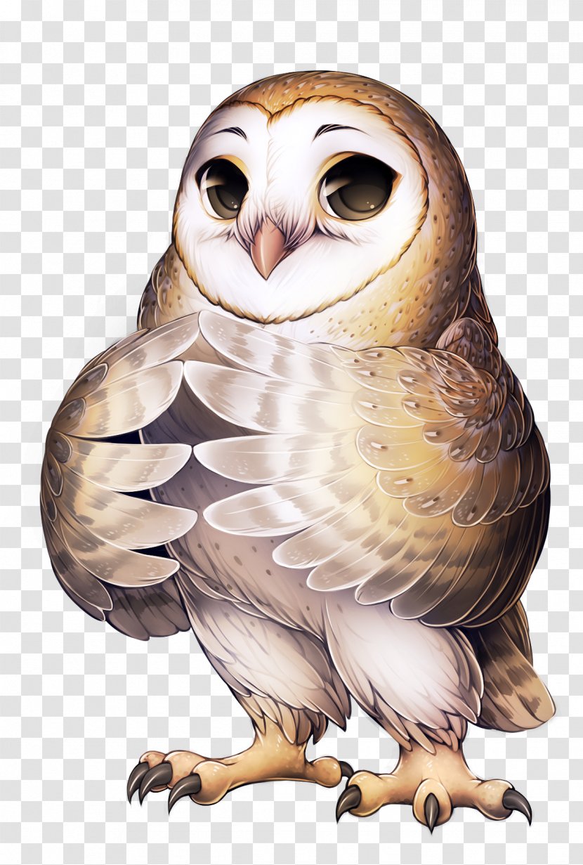 Barn Owl Bird Furry Fandom Long-eared - Beak Transparent PNG
