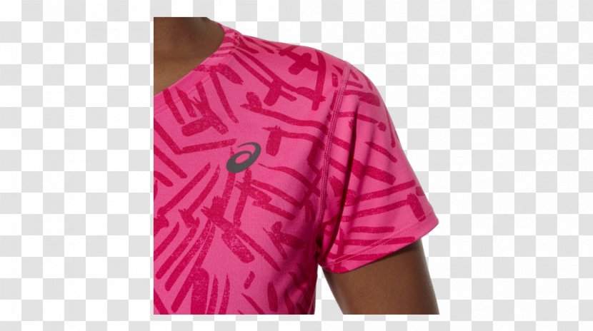 Sleeve T-shirt Shoulder Pink M Product Transparent PNG