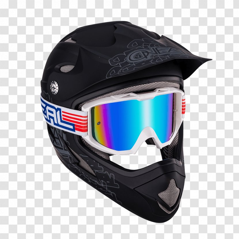 Bicycle Helmets Motorcycle Goggles Motocross Downhill Mountain Biking Transparent PNG