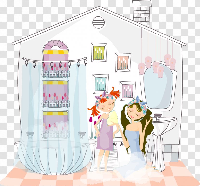 Drawing Photography Royalty-free Illustration - Furniture - Fairy Tale Scene Vector Transparent PNG