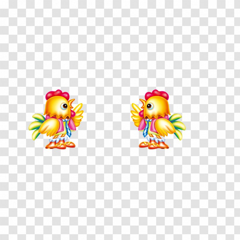 Chicken Cartoon - Ducks Geese And Swans - Chick Transparent PNG