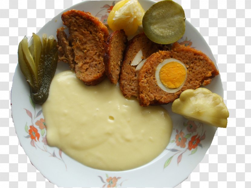 Vegetarian Cuisine Frikadeller Meatloaf Food Full Breakfast - Recipe - Stefania Transparent PNG