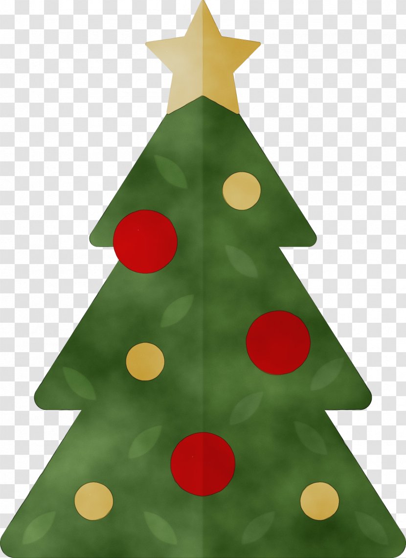 Christmas Tree - Holiday Ornament - Fir Evergreen Transparent PNG