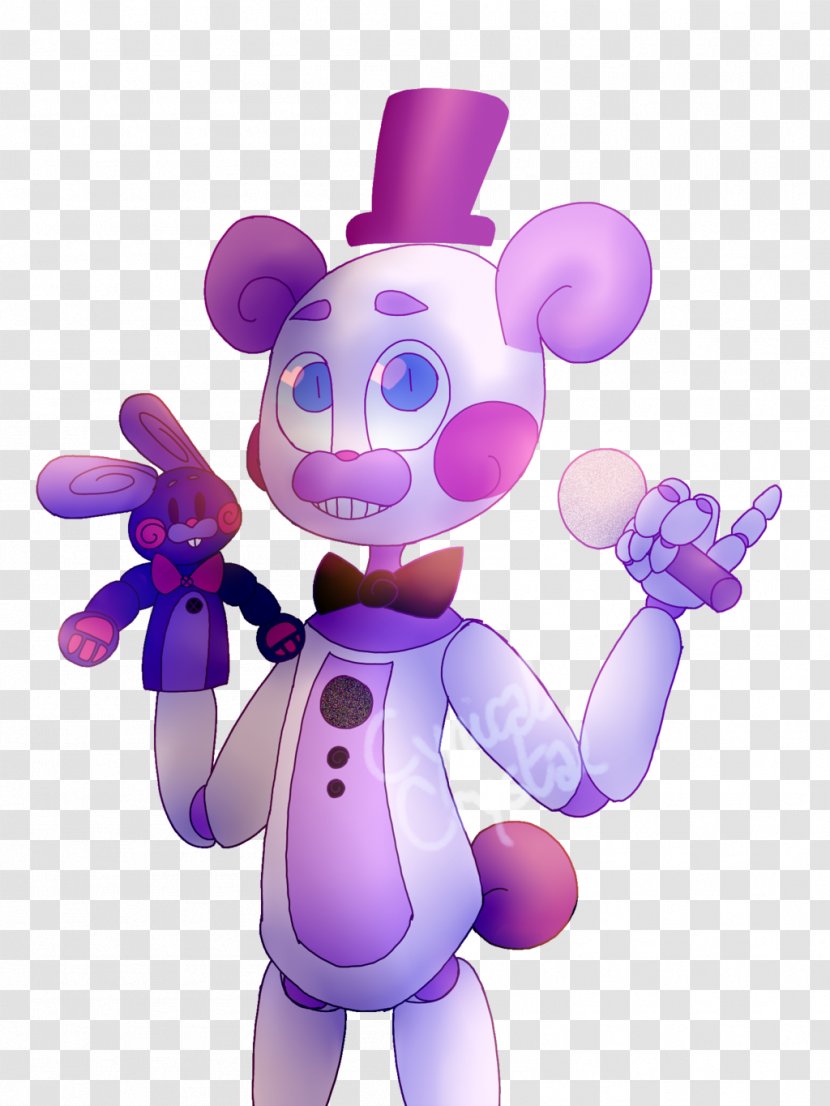 Figurine Character Fiction Animated Cartoon - Funtime Freddy Transparent PNG