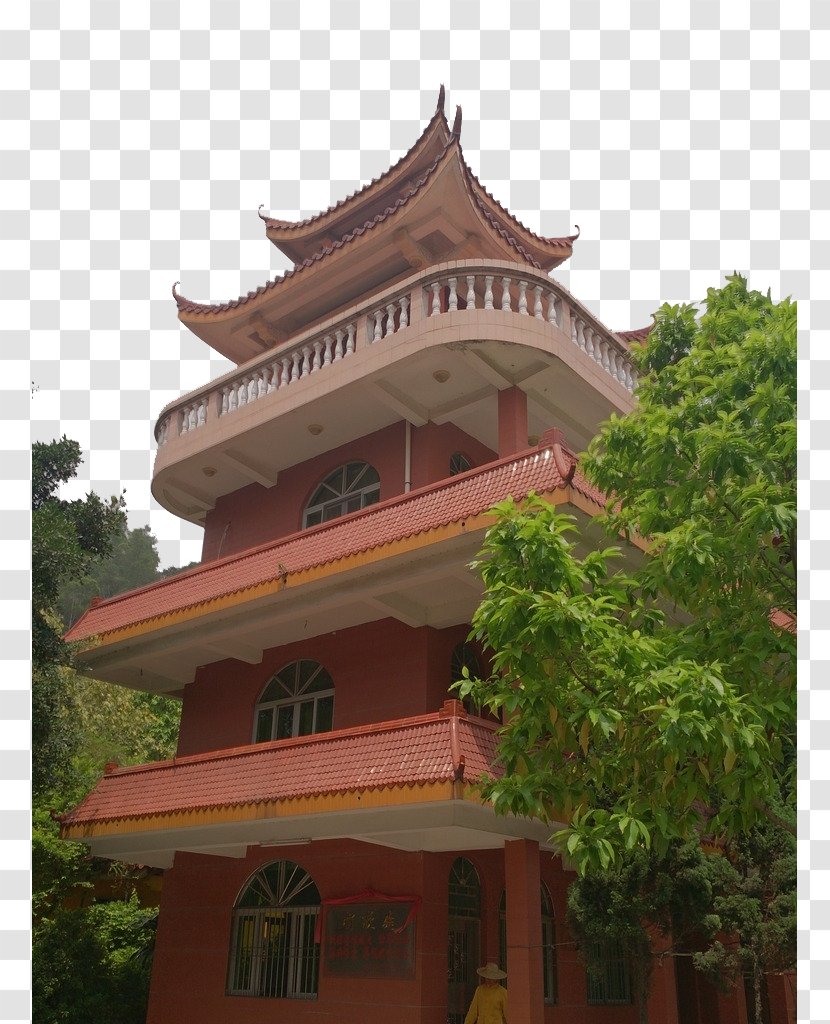 Temple Architecture - Landscape - Shantou City Iron Building Plans Transparent PNG