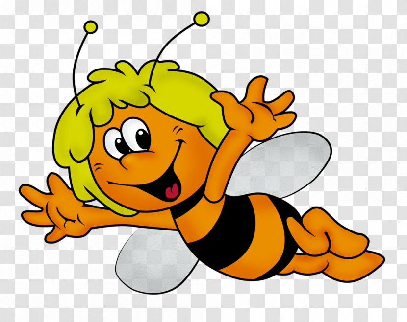 Maya The Bee Honey Clip Art - Insect - Dandelion Transparent PNG