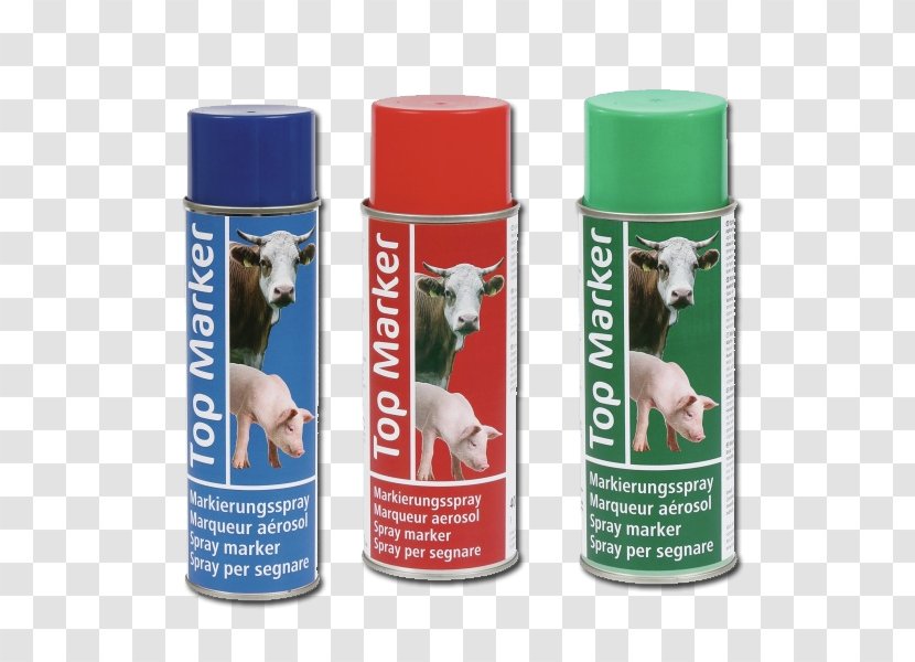 Aerosol Spray Paint Cattle Collar - Marker Pen Transparent PNG