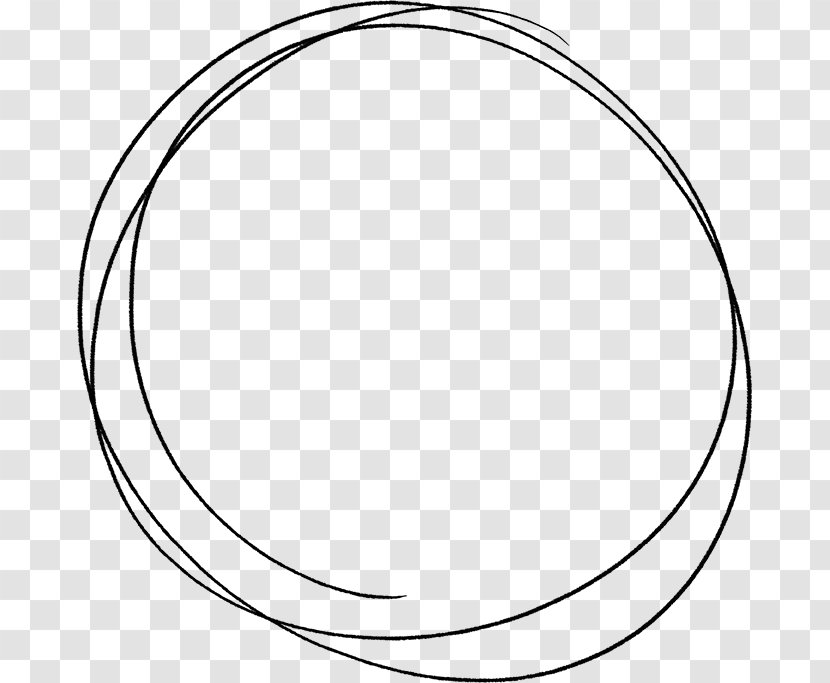 Black And White Circle Monochrome Photography Point - CRAYONS Transparent PNG