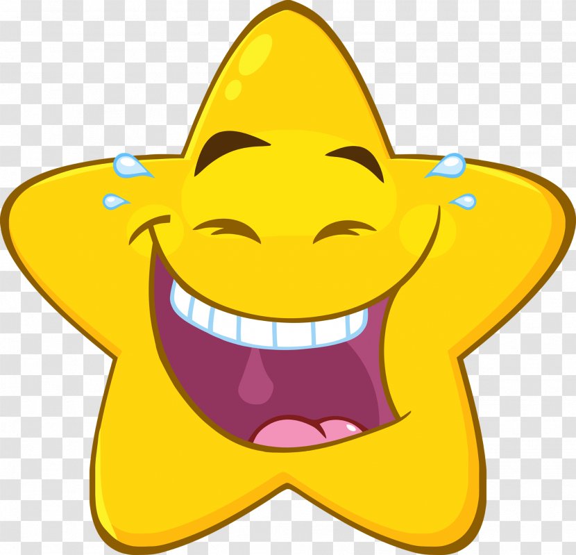 Laughter Cartoon - Face With Tears Of Joy Emoji - Mascot Transparent PNG