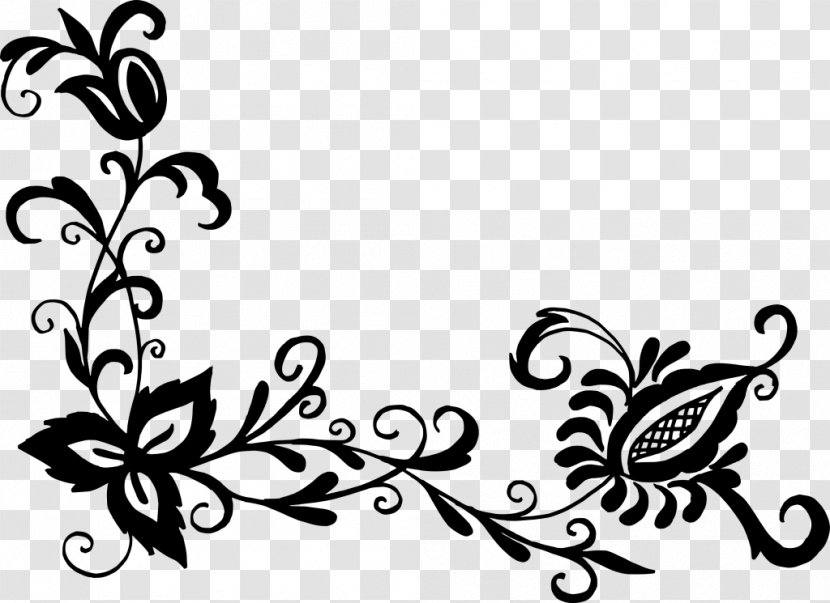 Flower Floral Design Clip Art - Leaf - Corner Transparent PNG