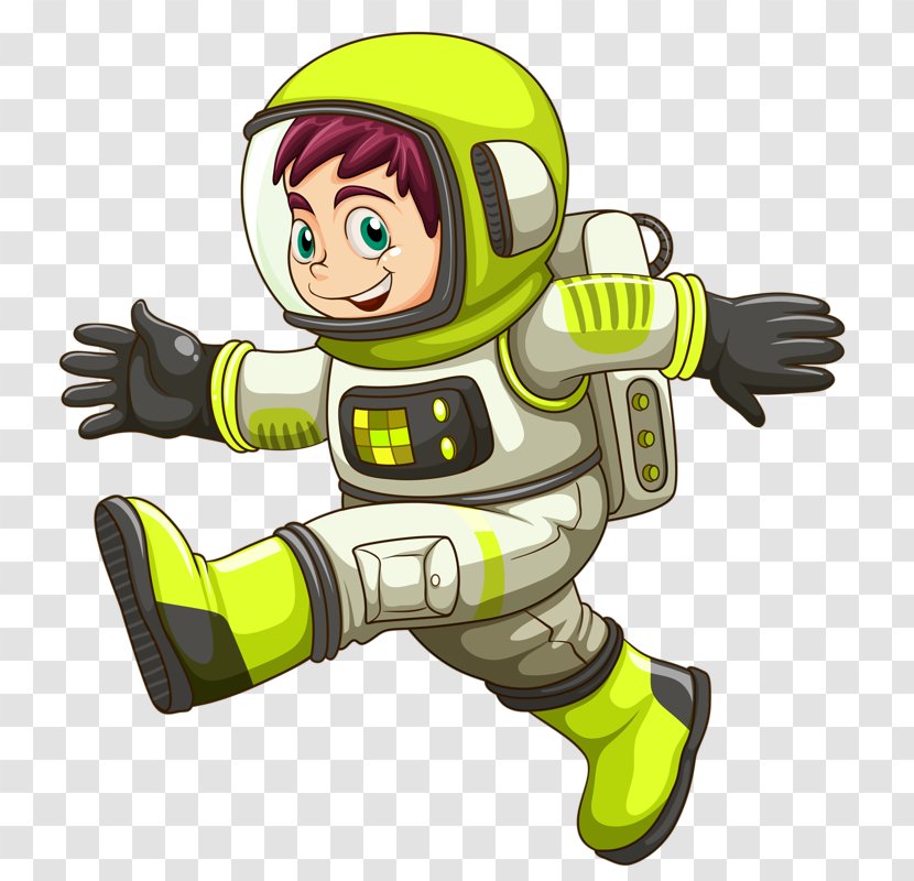 Astronaut Space Suit Cartoon Stock Photography - Yellow Transparent PNG