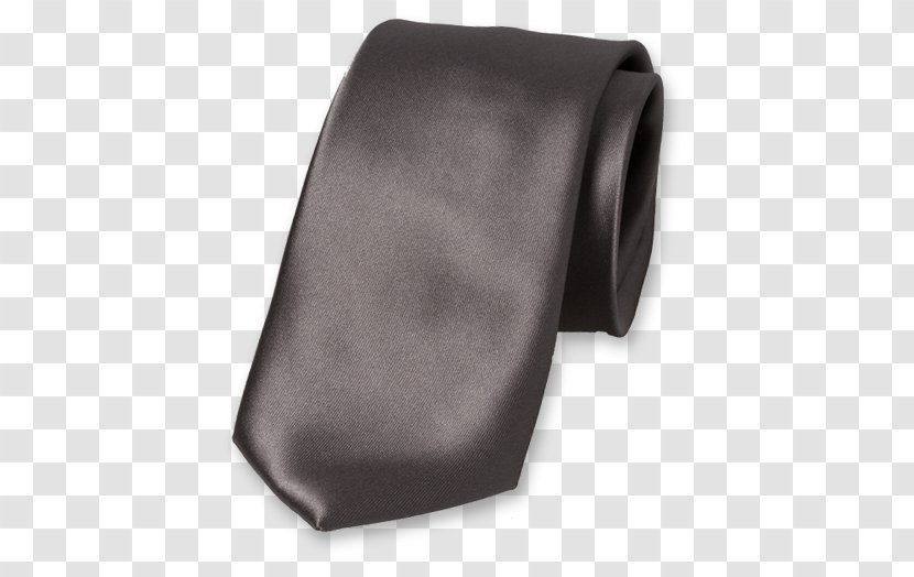 Necktie Satin Polyester Anthracite Einstecktuch - Color Transparent PNG