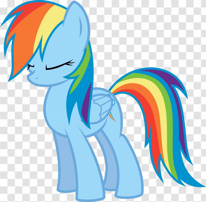 Rainbow Dash Applejack My Little Pony Drawing - Mythical Creature Transparent PNG