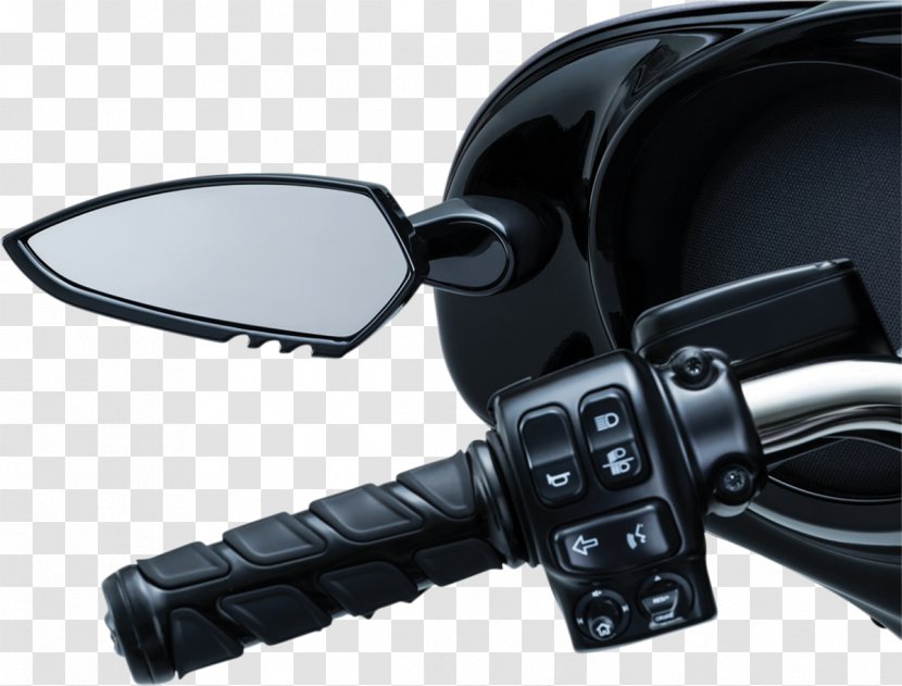 Harley-Davidson Street Glide Kuryakyn Fairing Mounted Scythe Mirrors Motorcycle Fairings - Mirror Transparent PNG
