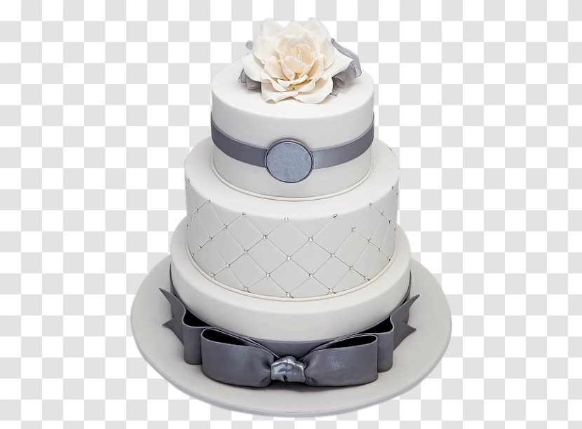 Wedding Cake Tart Torte Anniversary - Silver Transparent PNG