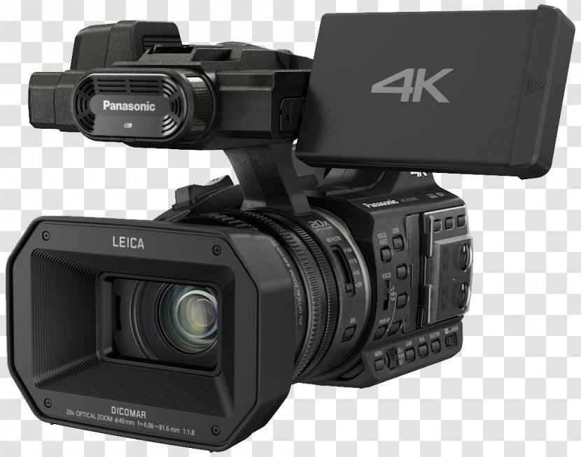Camcorder 4K Resolution Ultra-high-definition Television Lumix Panasonic HC-X1000 - Hardware - Camera Transparent PNG