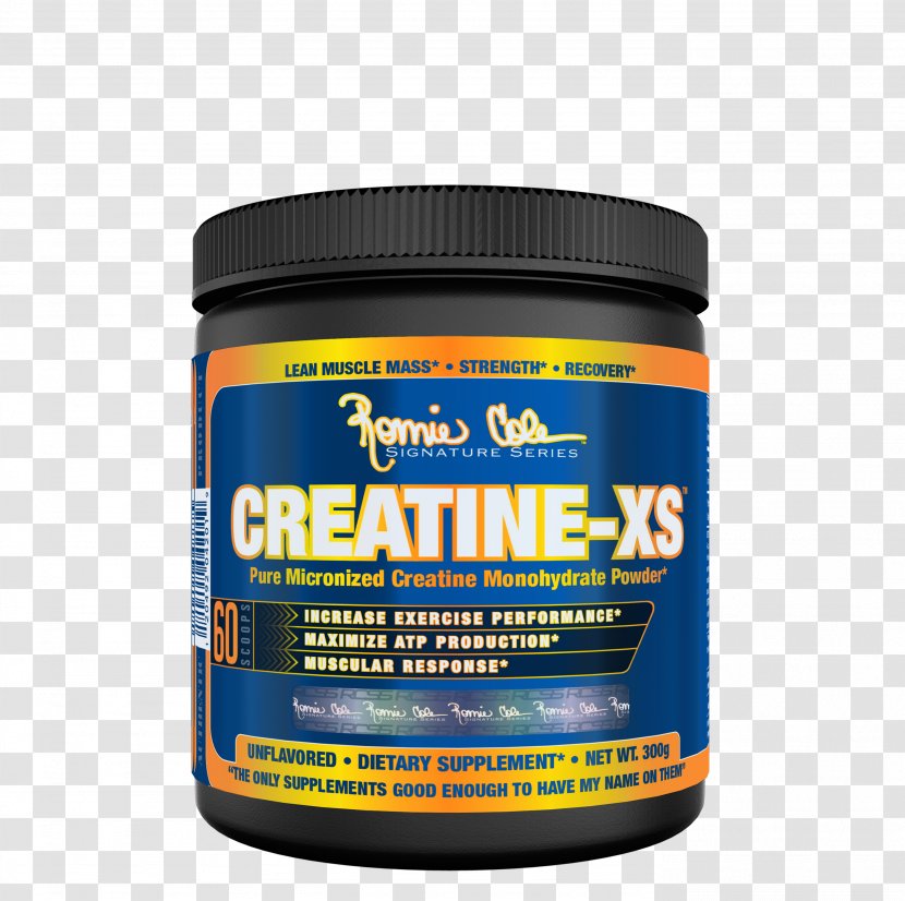 Dietary Supplement Creatine Bodybuilding Strength Training Muscle - Ronnie Coleman Transparent PNG